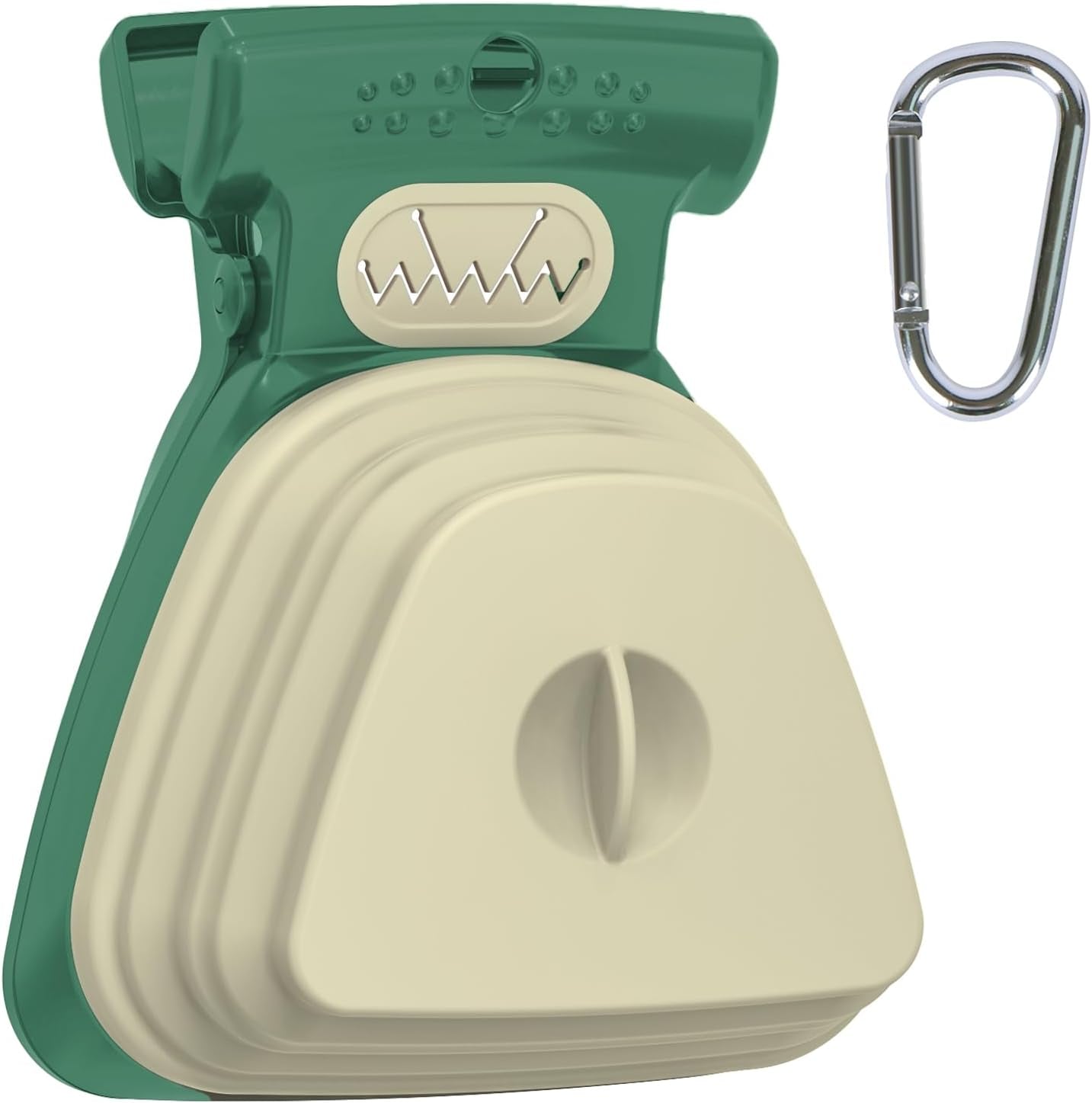 Portable and Versatile Pet Poop Scooper, Ideal for Walking Traveling and Camping with Small and Large with Cleash Clip and Garbage Bag Bin Dogs Poop Scooper Large